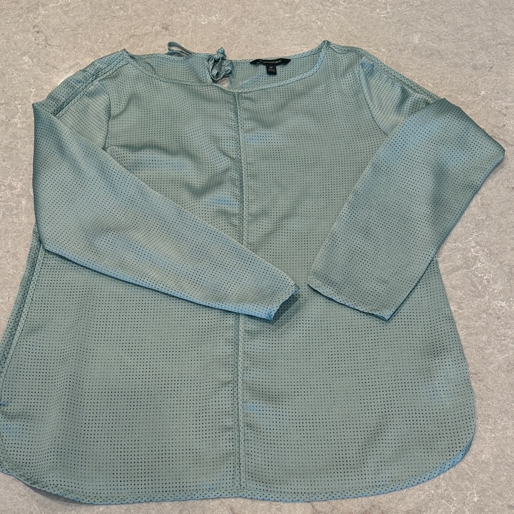 Banana Republic Seafoam Green Blouse